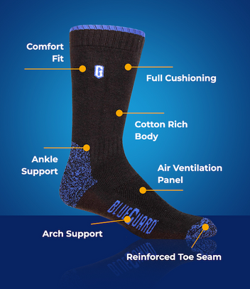 BlueGuard - The Ultimate Durable Socks